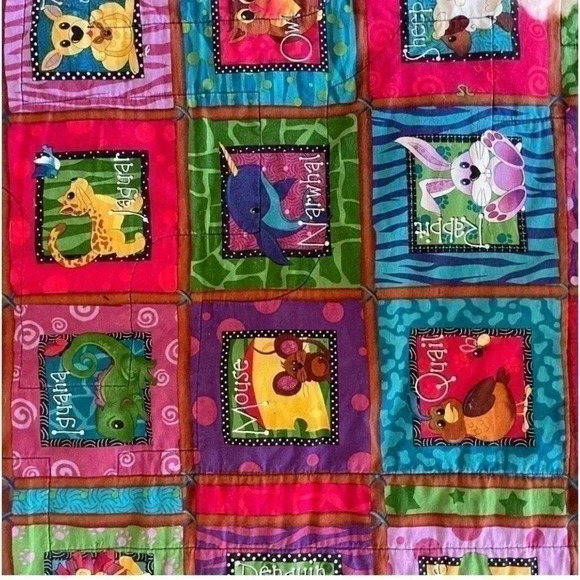 Handmade Pretend Play City Small Town Parking Cars Street Fun Kids Cotton Rug - Picture 6 of 7